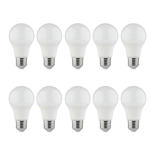 Diall LED Bulb A60 E27 806 lm 2700 K 10-pack