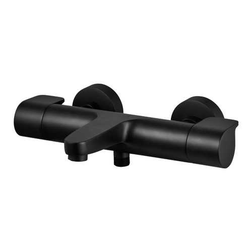 GoodHome Thermostatic Bath Mixer Cavally, black
