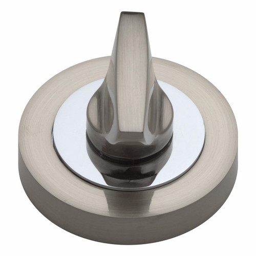 Gamet Door Escutcheon, lower, brushed nickel/chrome