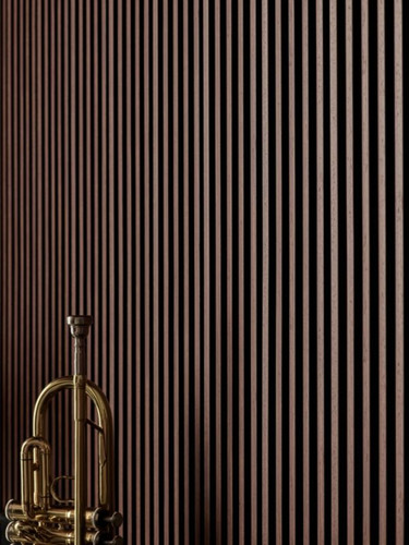 Vox Wall Decorative Lamella Panel Linerio S-Line Mocca 1pc 0.323 m2