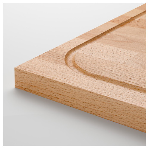 LÄMPLIG Chopping board, bamboo, 46x53 cm