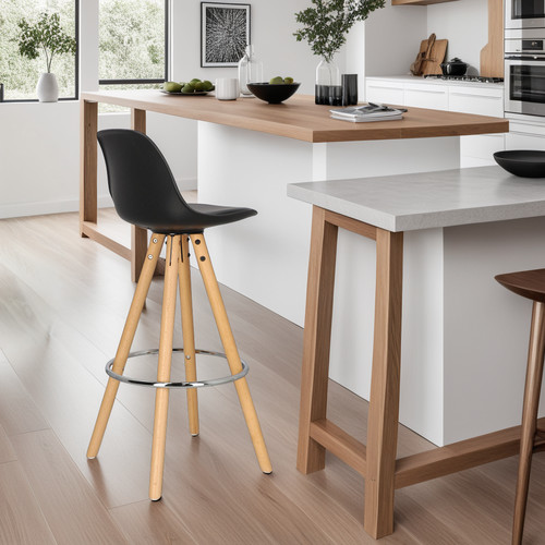 Bar Stool Nord, black