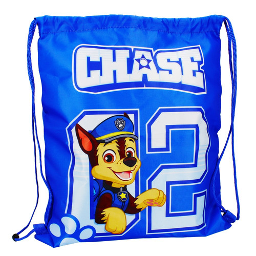 Drawstring Bag School Shoes/Clothes Bag Paw Patrol Chase