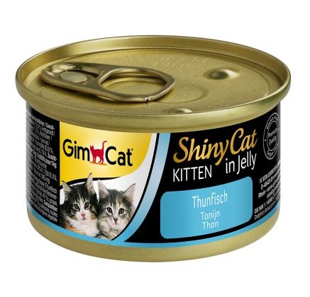 Gimpet Shinycat Kitten Thunfisch Tuna Wet Food 70g
