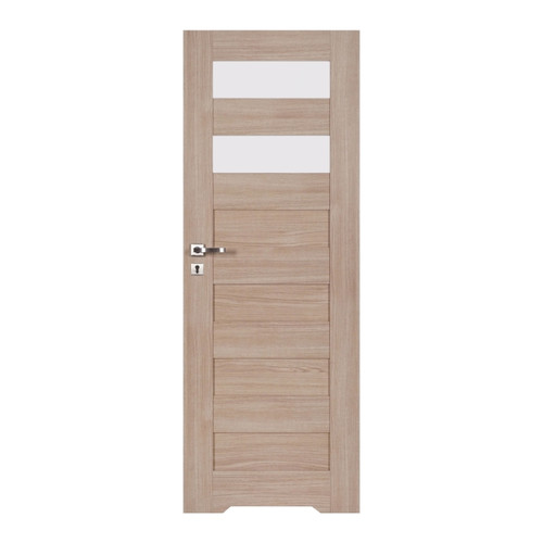 Internal Door, Undercut, Trame 80, right, elegant oak