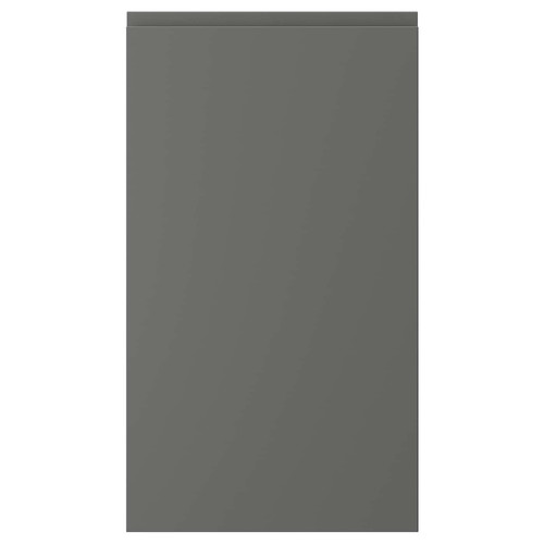 VOXTORP Front for dishwasher, dark grey, 45x80 cm