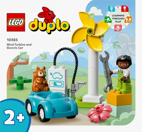 LEGO DUPLO Wind Turbine and Electric Car 24m+