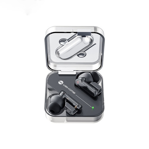 Wekome Headphones Earphones Wireless Bluetooth V5.1 TWS, black