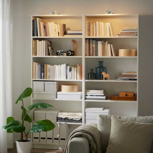 YTBERG Cabinet lighting, white, 6.8x2 cm