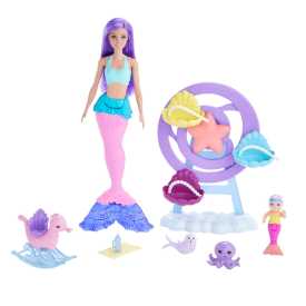 Barbie Mermaid Doll, Nurturing Playset ZABAW 3+