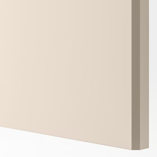 REINSVOLL Door, grey-beige, 50x229 cm