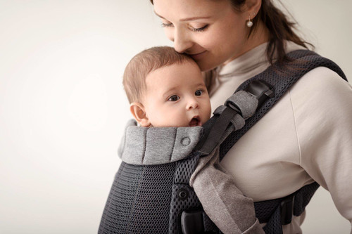 BABYBJORN - Baby Carrier Harmony 3D Mesh, Anthracite 0-36m