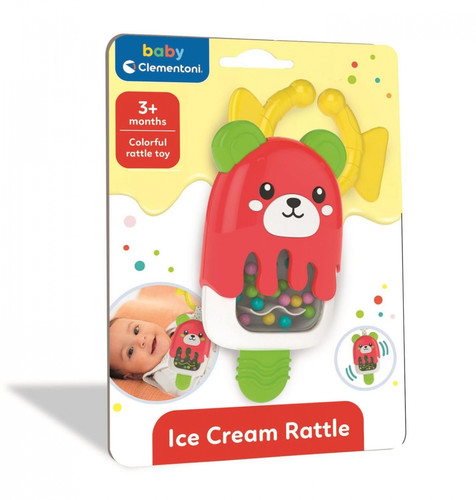 Clementoni Ice Cream Rattle 3m+
