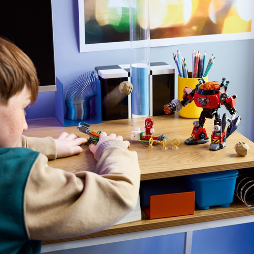 LEGO Sonic the Hedgehog Knuckles vs. Dr. Eggman Egg Crusher Mech 8+