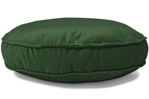 Velvet Seat Cushion Dog/Cat Bed 50 cm, dark green