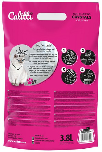 Calitti Crystals Cat Litter 3.8L