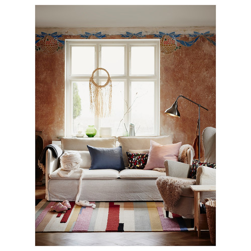 SÖDERHAMN 3-seat sofa, Gransel natural colour