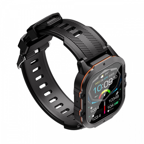 OUKITEL Smartwatch BT20 Rugged, black-orange