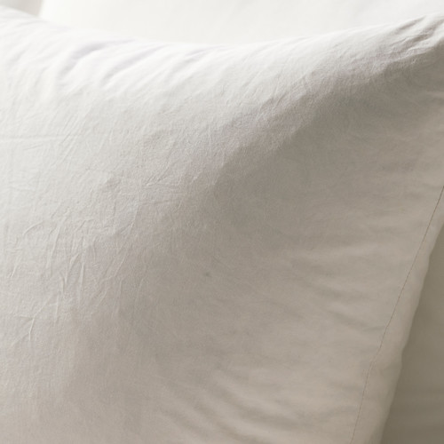 FJÄDRAR Cushion pad, off-white, 50x50 cm