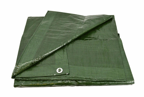 AwTools Tarpaulin 90g 4x5 m, green