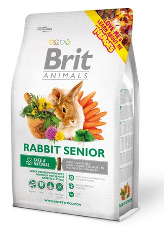 Brit Animals Rabbit Senior Complete Food 1.5kg
