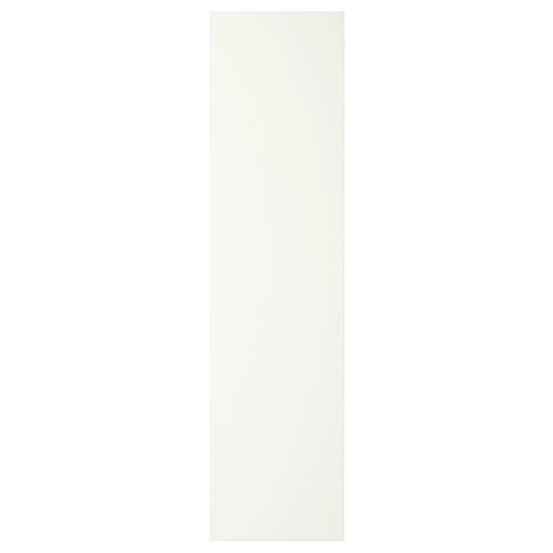 FORSAND Door with hinges, white, 50x195 cm