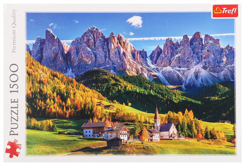 Trefl Jigsaw Puzzle Val di Funes Valley, Italy 1500pcs 12+