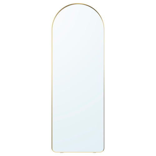 LINDBYN Mirror, gold-colour, 60x170 cm