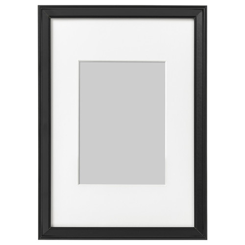 KNOPPÄNG Frame, black, 21x30 cm