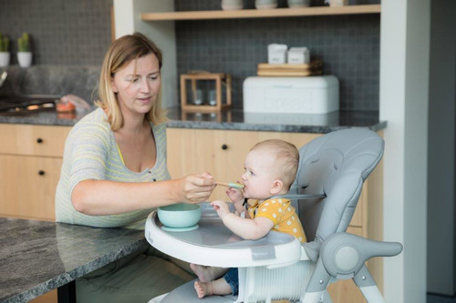 Bo Jungle B-Dinner High Chair Wheely Blue, up to 3y