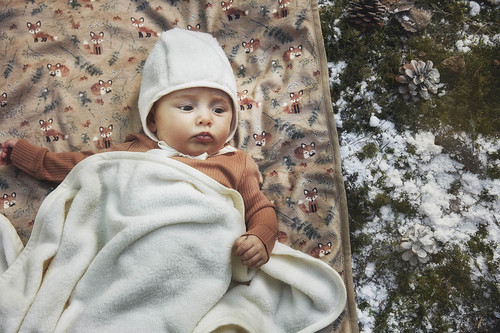 Elodie Details - Winter Bonnet - Shearling - 3-6 months