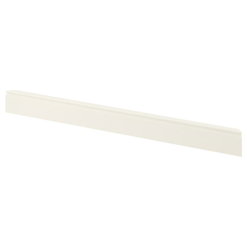 FÖRBÄTTRA Decorative plinth, off-white, 221x8 cm