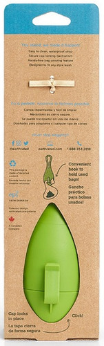 Poop Bags Dispenser Earth Rated ECO 2.0 + 15 bags
