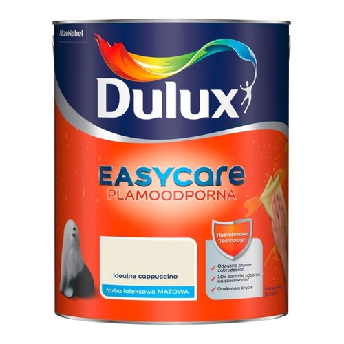 Dulux EasyCare Matt Latex Stain-resistant Paint 5l perfect cappucino