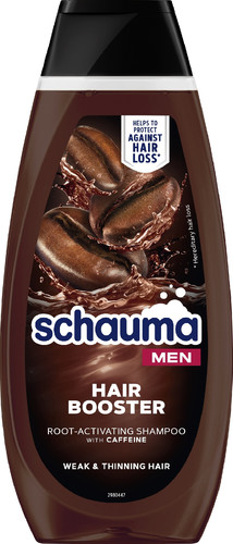 SCHAUMA Men Root-Activating Shampoo Hair Booster Vegan 400 ml