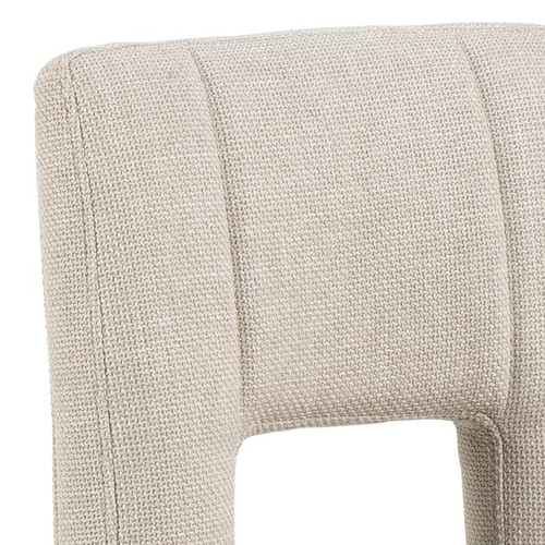 Bar Stool Sylvia, beige/black