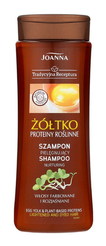 Joanna Traditional Recipe Shampoo for Dyed Hair Egg Yolk & Wheat Germ 300ml