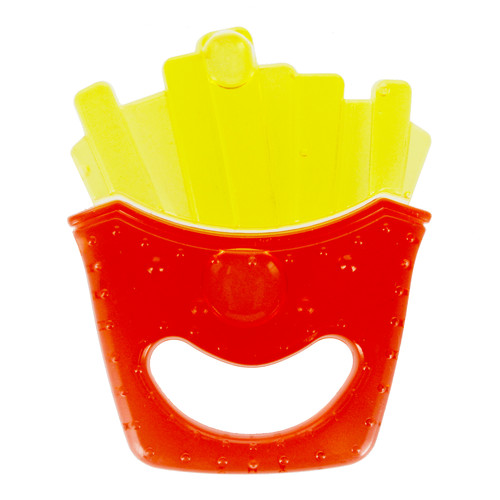 Bam Bam Teether French Fries 1pc, random colours, 3m+