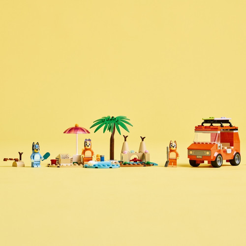 LEGO Bluey's Beach & Family Car Trip 4+