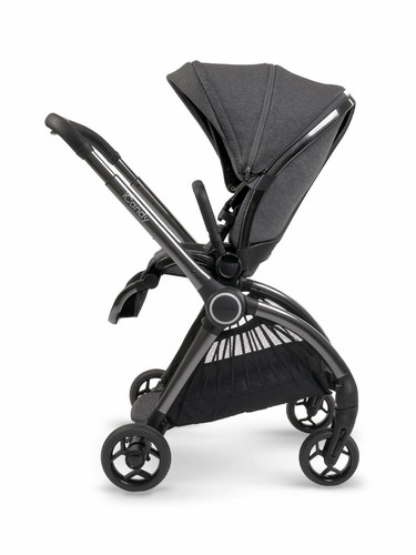 iCandy Pushchair and Carrycot CORE, dark grey, complete bundle