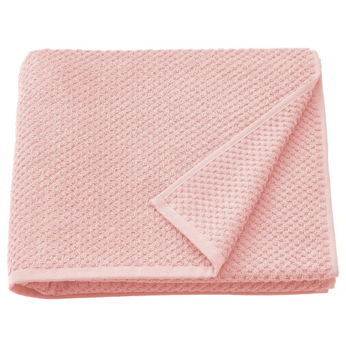 GULVIAL Bath towel, pale pink, 70x140 cm