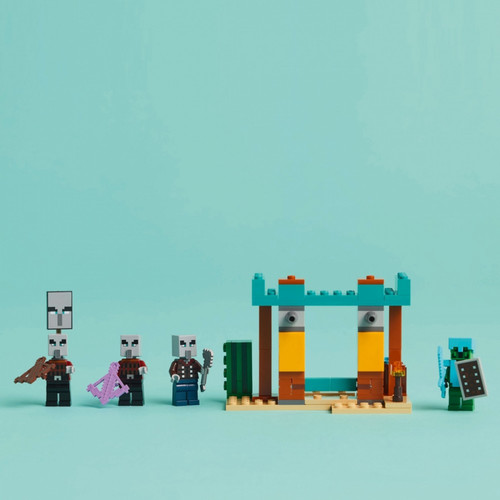 LEGO Minecraft The Illager Desert Patrol 7+