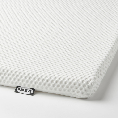 NORDBERGET Mattress pad, white, 140x200 cm