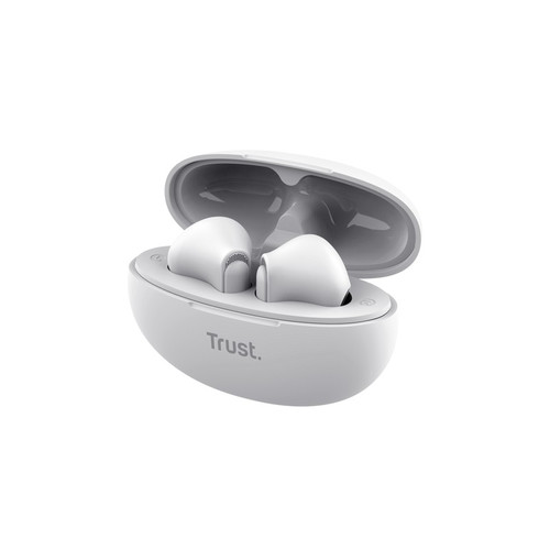 Trust Yavi Bluetooth ENC Earphones, White