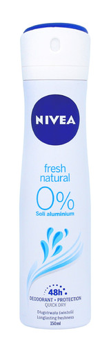 Nivea Deodorant FRESH NATURAL Spray for Women 150ml