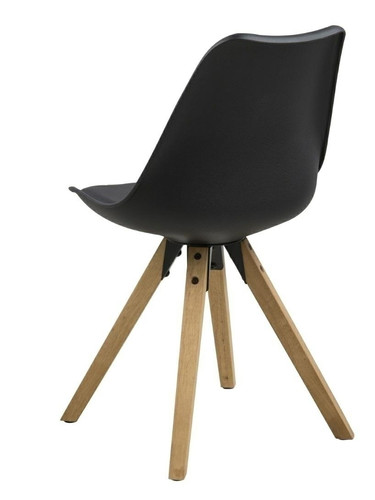 Dining Chair Dima, black/oak