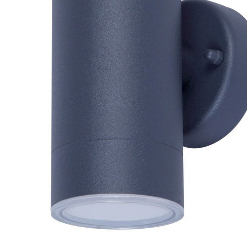GoodHome Outdoor Wall Lamp LED Candiac 760 lm IP44, graphite