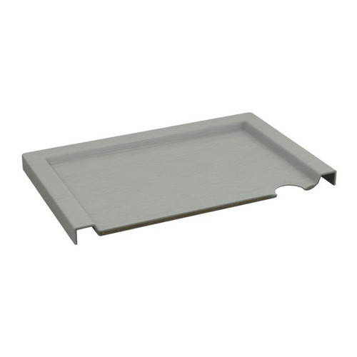 Acrylic Shower Tray Alta 90 x 4.5 cm, concrete