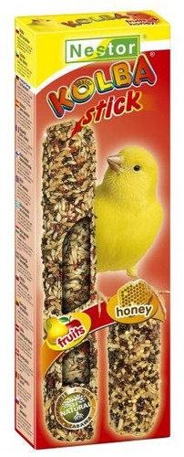 Nestor Classic Sticks 2in1 for Canares - Honey & Fruit