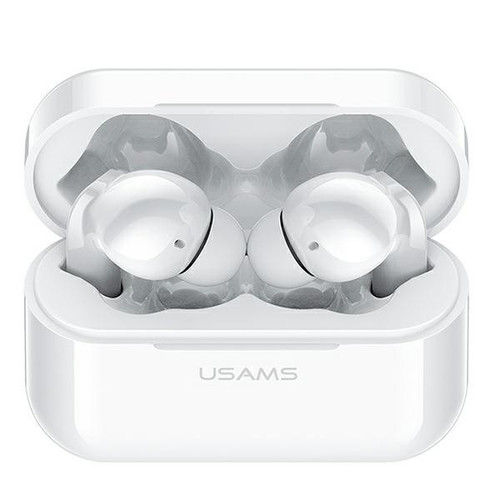 USAMS Headphones Earphones TW S 5.0 ANCLY Series, white